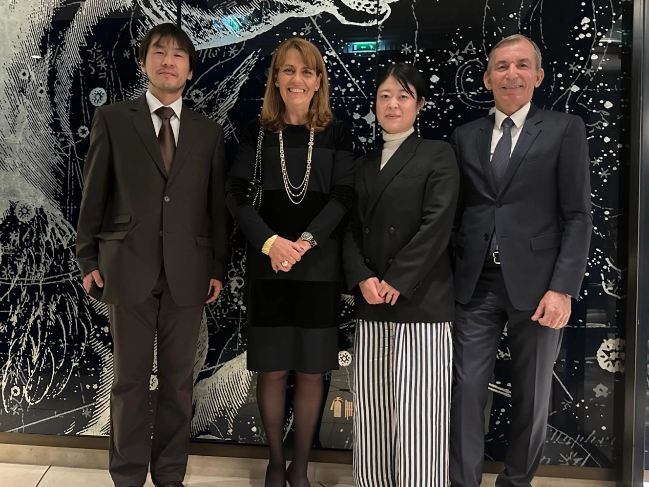 Rencontre à Monaco avec Mme Yumi Hakata