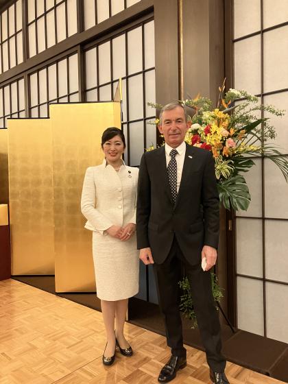S.E. avec Mme Yumi Yoshikawa